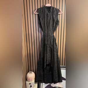 sass & bide Black High Low Dress Sz 2